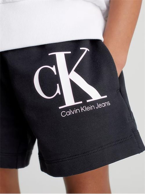 CLR REVEAL MONOGRAM SHORTS CALVIN KLEIN JEANS | IG0IG01981/BEH